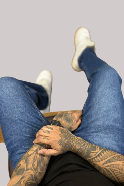 CALÇA LLEVA JEANS RETA TRADICIONAL LLERT007