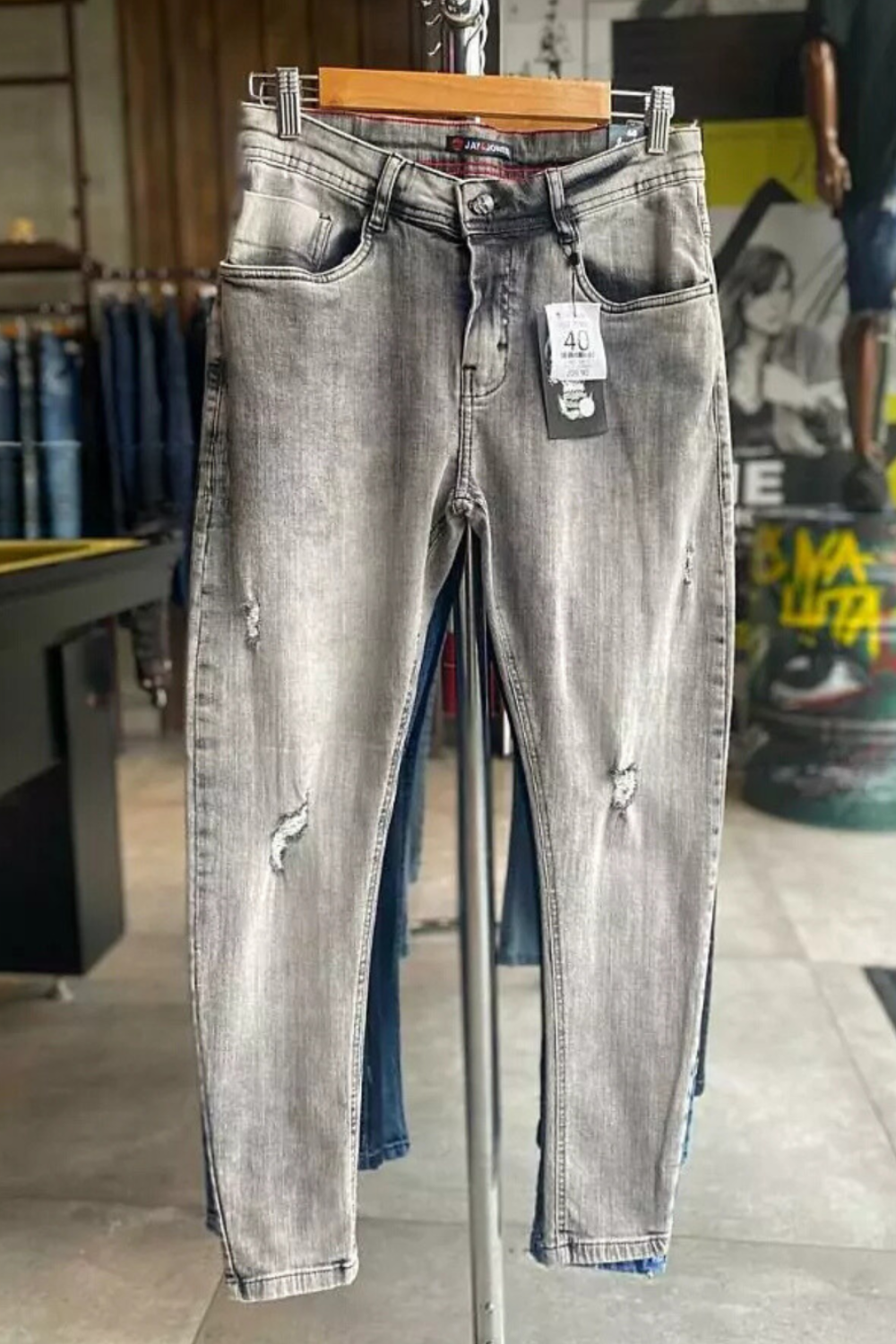 CALÇA JEANS JAY JONES GRAFITE JAY7782