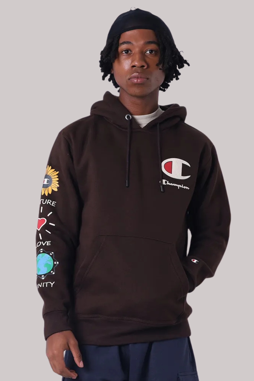 BLUSA MOLETOM CHAMPION CANGURU NURTURE NATURE