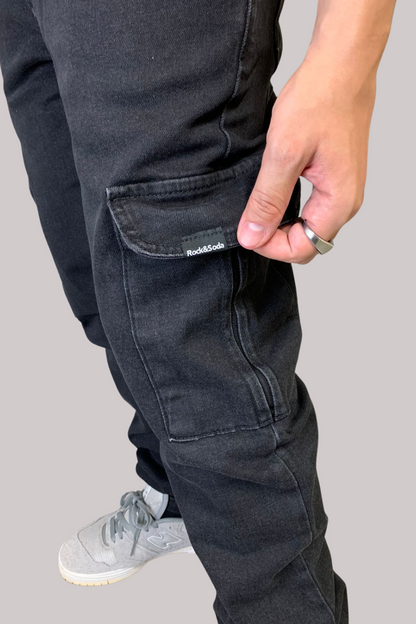 CALÇA ROCK SODA CARGO BL