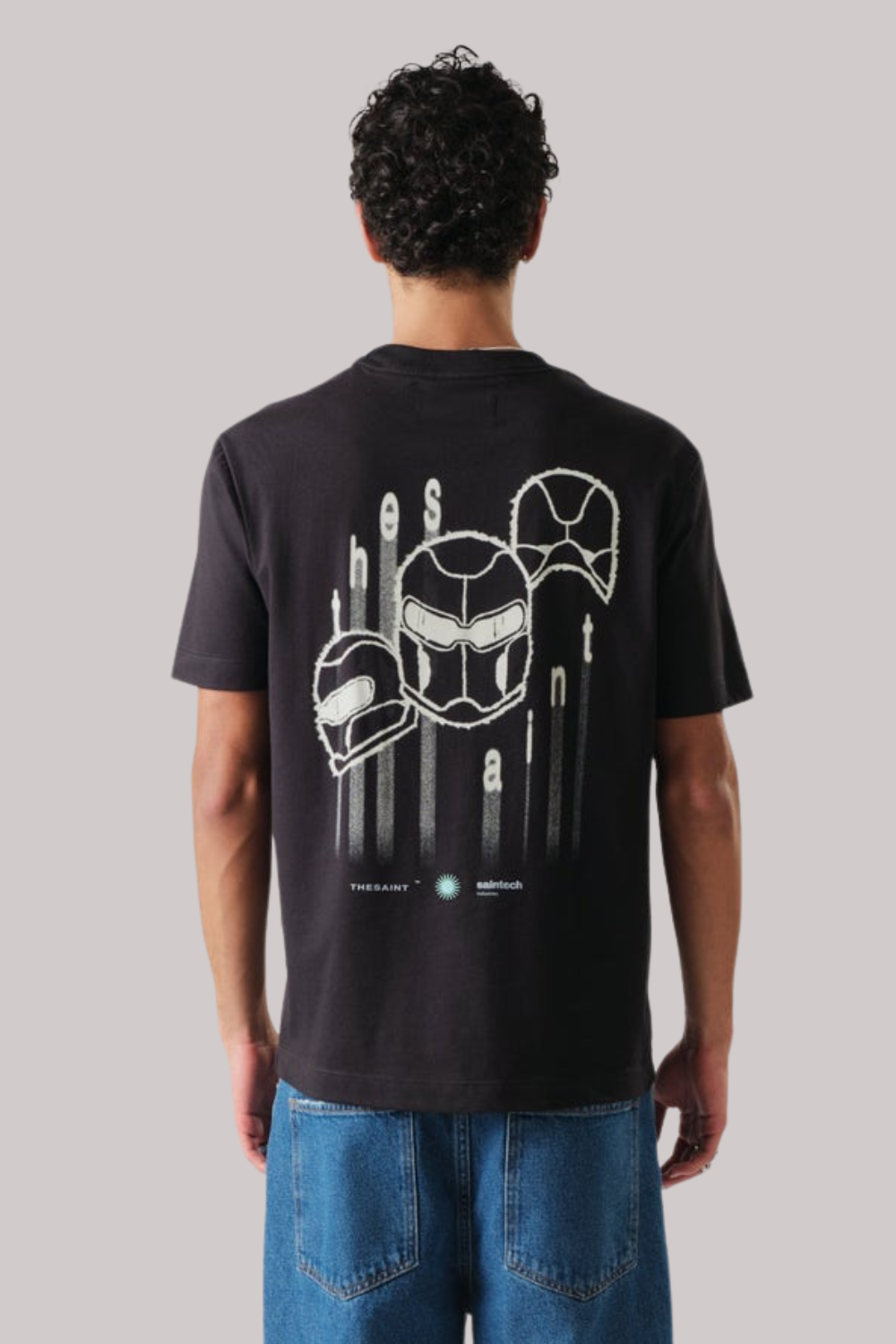 CAMISETA THE SAINT COMFORT 3HEADS ROBOT