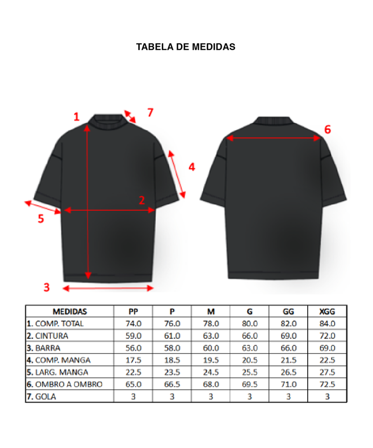 CAMISETA THE SAINT OVERSIZED ELSANTO FUEGO