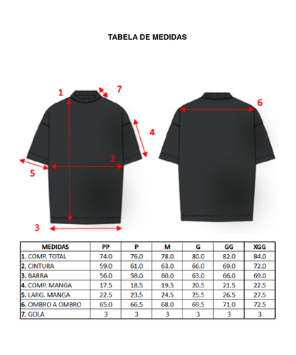 CAMISETA THE SAINT OVERSIZED ELSANTO FUEGO