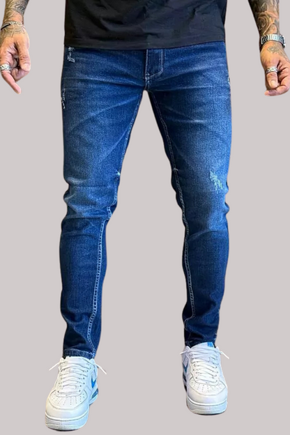 CALÇA JEANS JAY JONES SLIM FIT AZUL SLIM003
