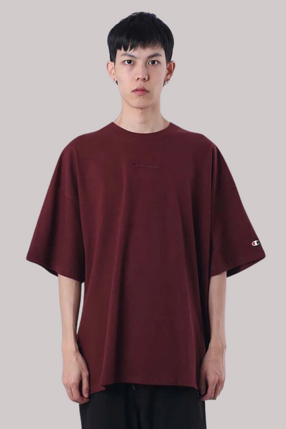 CAMISETA CHAMPION OVERSIZED MINI SCRIPT SURTON
