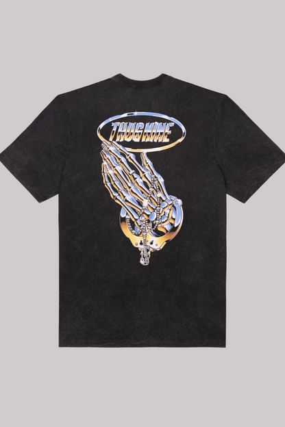 CAMISETA THUG NINE CHROME PRAYER