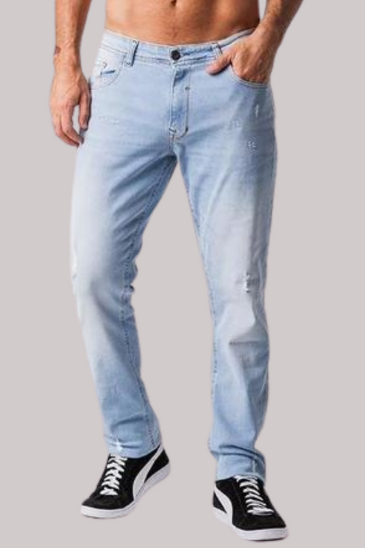 CALÇA ROCK SODA JEANS CLARO