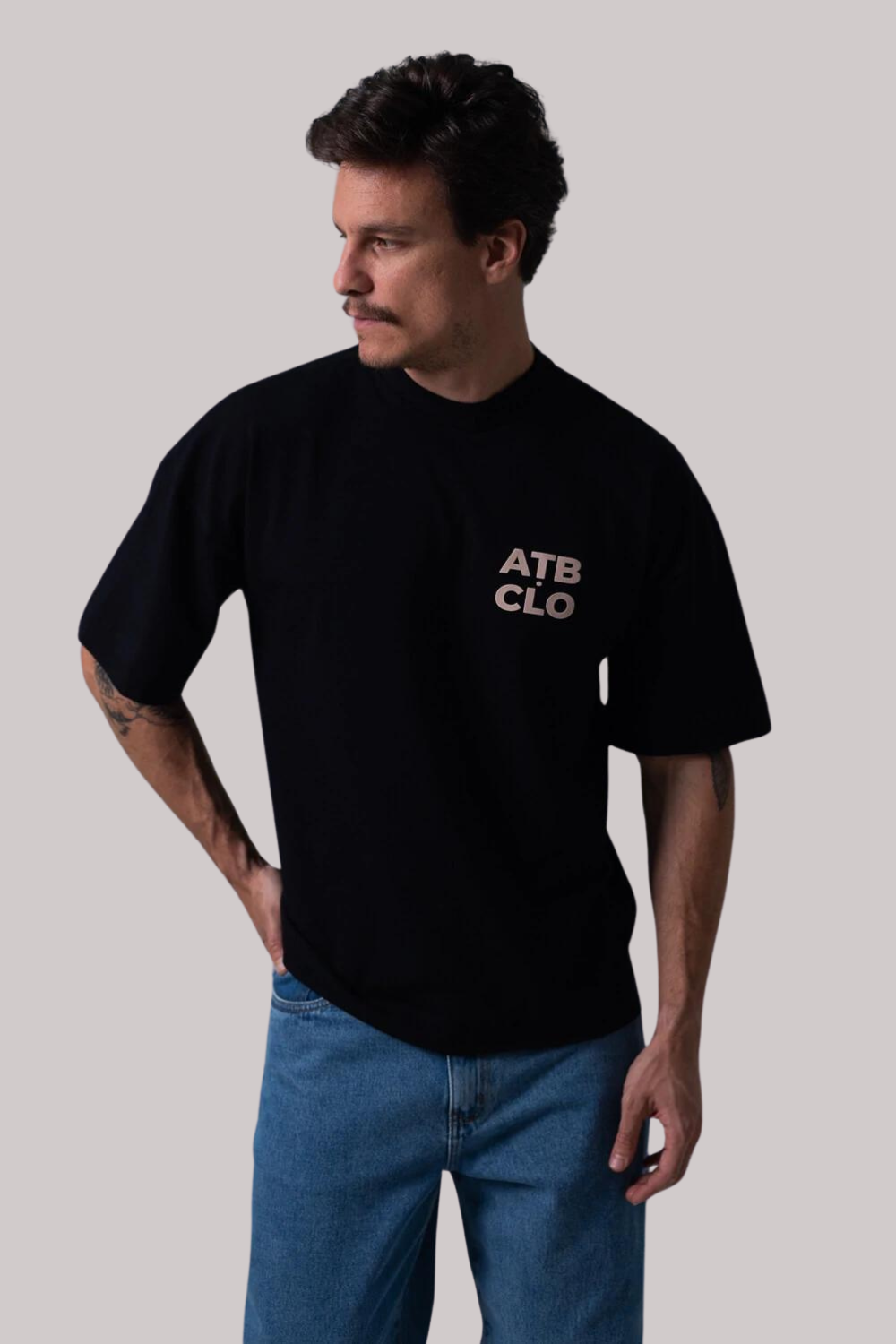 CAMISETA ALLTRIBE OVERSIZED STREET CLUB BASIC LINE