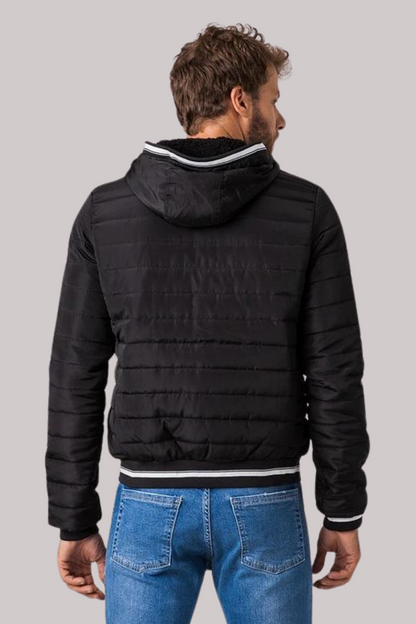 JAQUETA ROCK SODA PUFFER COM TOUCA