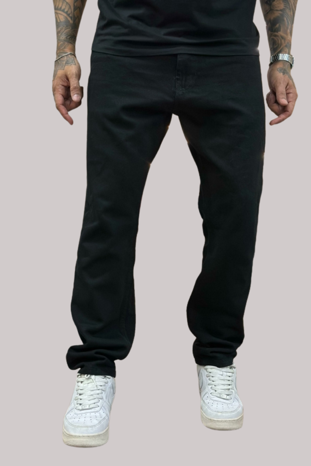 CALÇA JEANS LLEVA DESTROYED RETA LLERT001