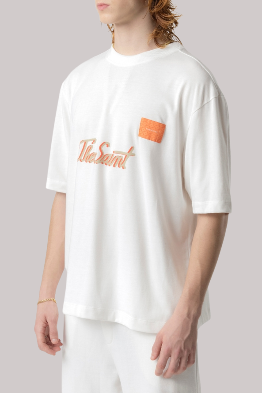 CAMISETA THE SAINT UNIQUE COLOR FLAME 140201289035 OFF WHITE P