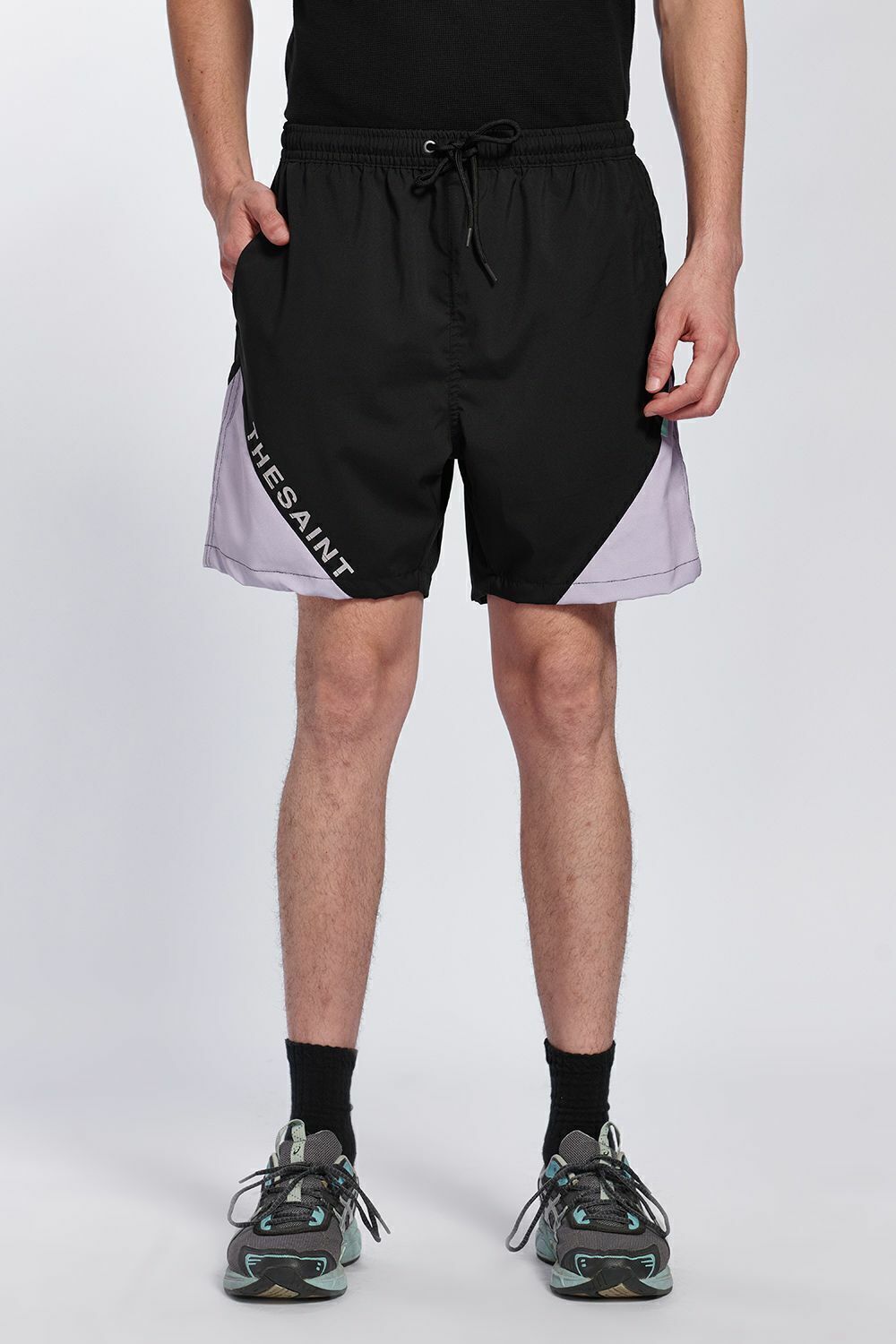 SHORT THE SAINT COM RECORTE NYLON