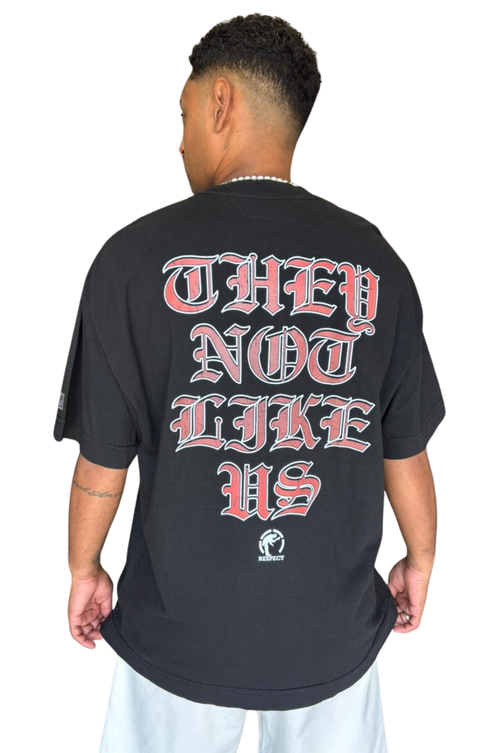 CAMISETA RESPECT OVERSIZED FACE KENDRICK TS-KENDRICK-PT
