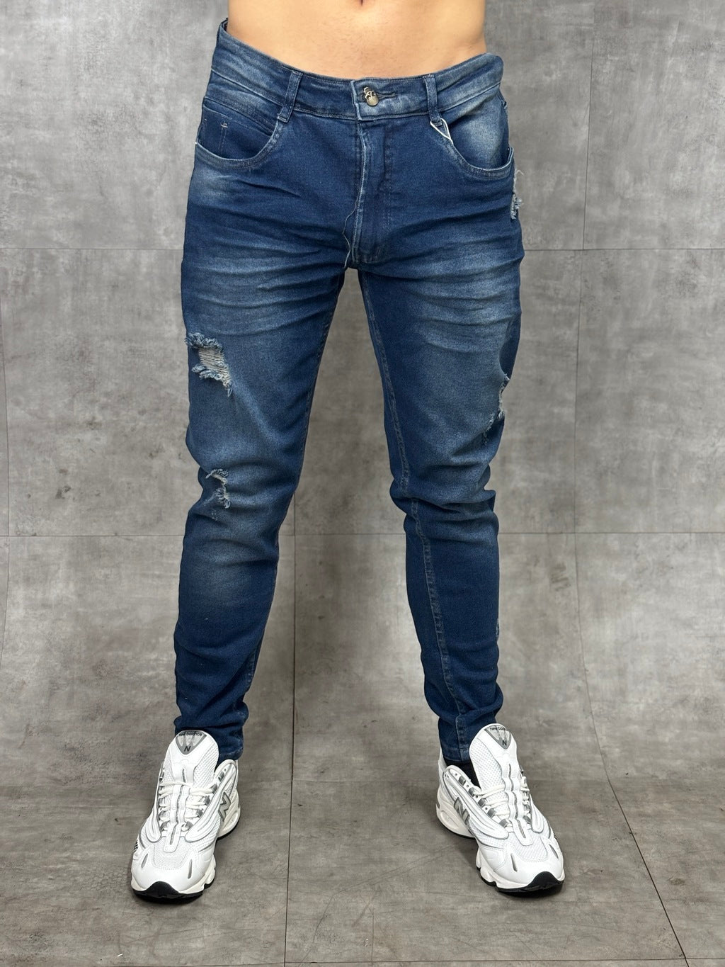 CALÇA JAY JONES SLIM FIT DESTROYED