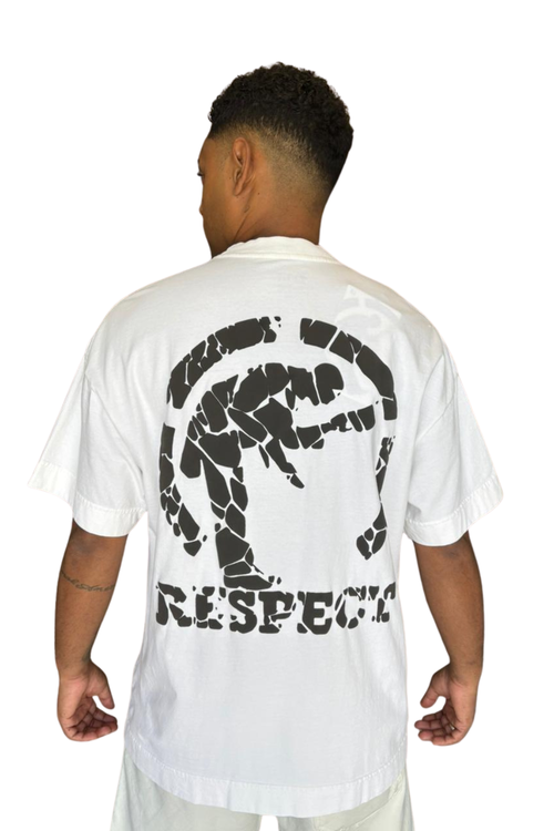 CAMISETA RESPECT OVERSIZED LOGO PEDRA TS-OVERLGPDR
