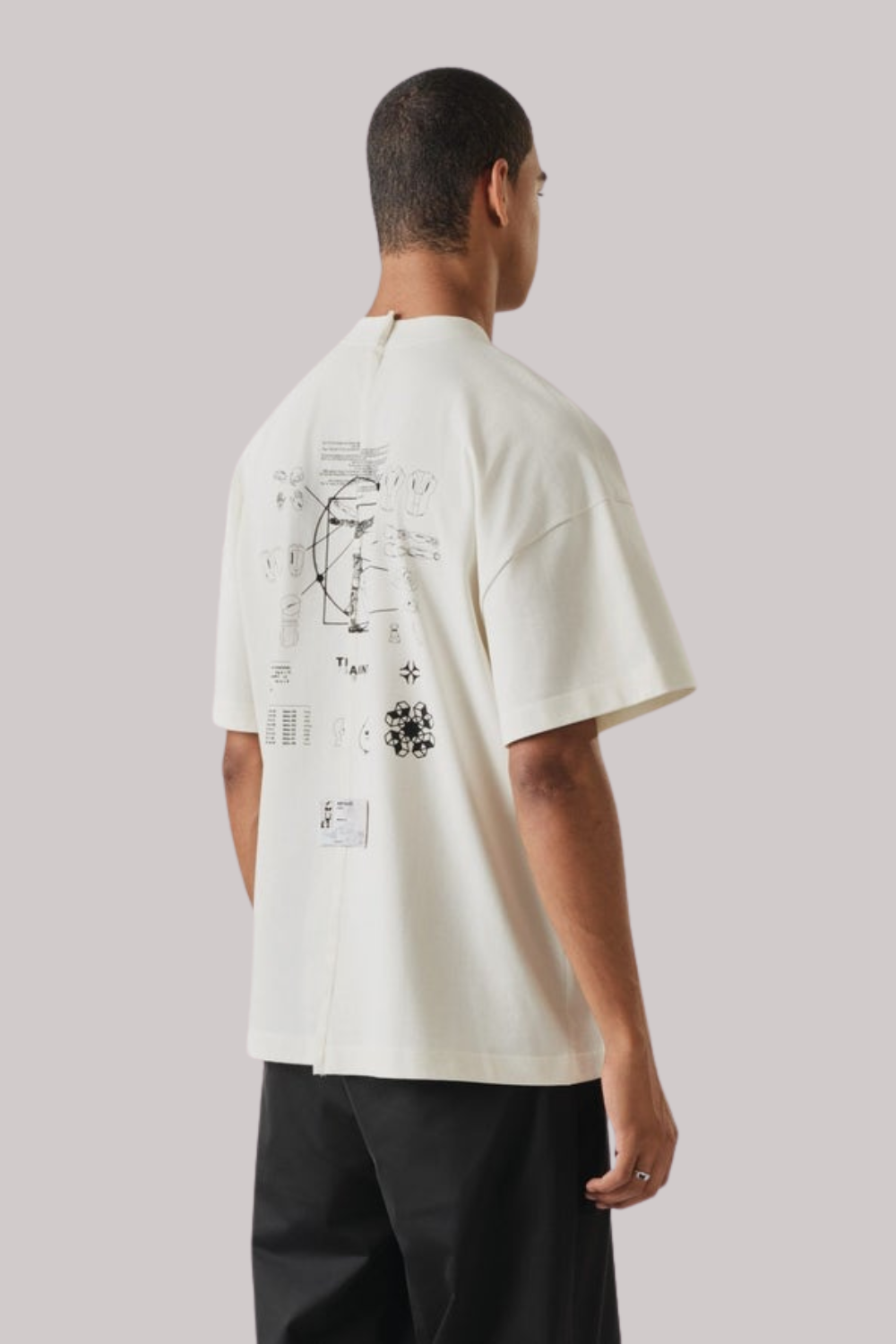 CAMISETA THE SAINT OVER VITRUVIAN ROBOT