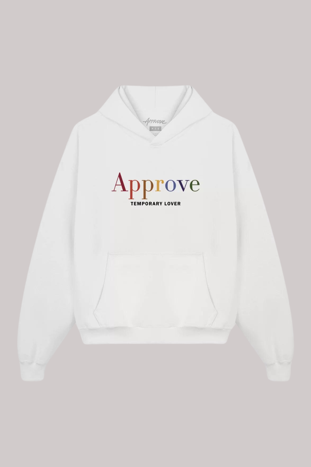 MOLETOM BOLD APPROVE RAINBOW