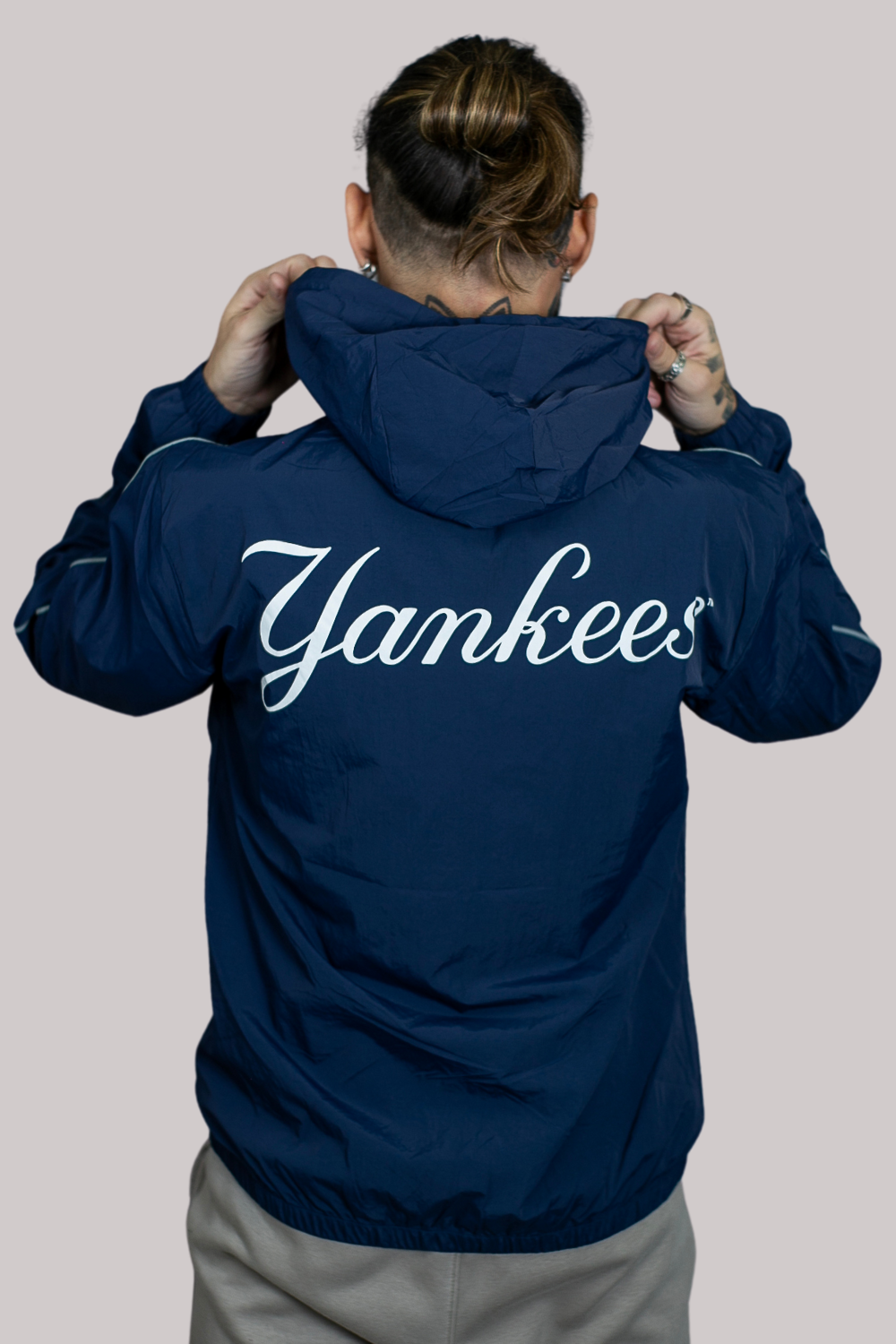 JAQUETA CORTA VENTO NEW ERA WINDBRAKER ALL CORE MLB NEW YORK YANKES MBI25JAQ005