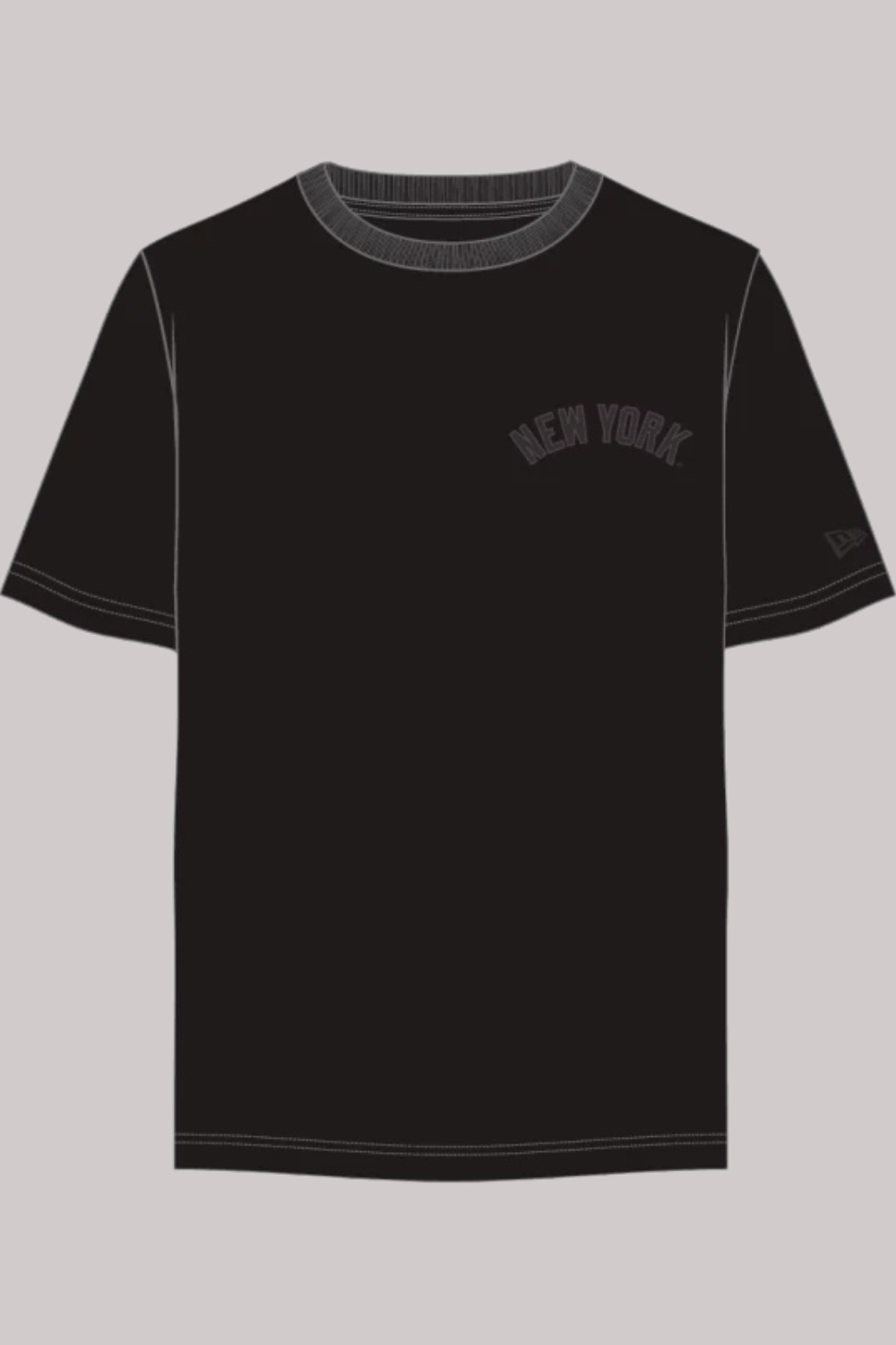 CAMISETA NEW ERA REGULAR MLB NEW YORK YANKEES BACK TO BLACK MBI25TSH029
