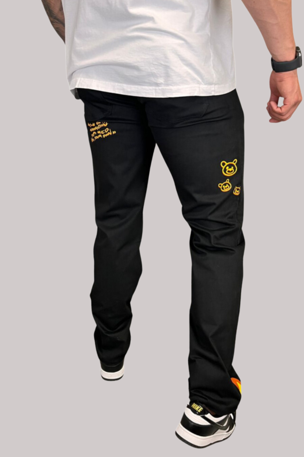 CALÇA SARJA APPROVE DOODLE