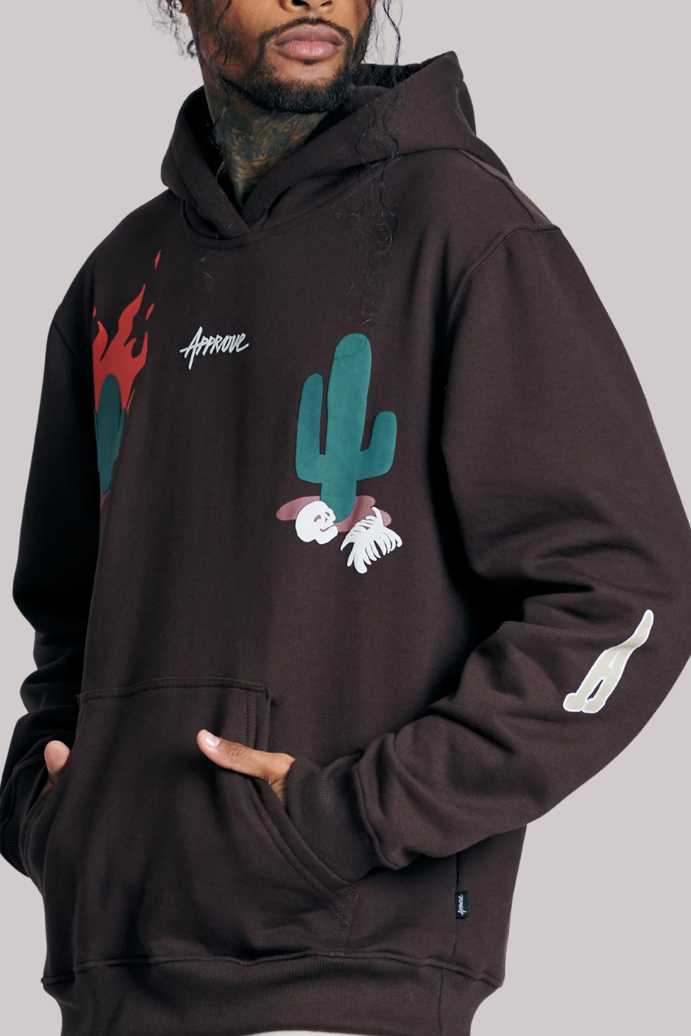 MOLETOM APPROVE CANGURU TRAILS BONFIRE