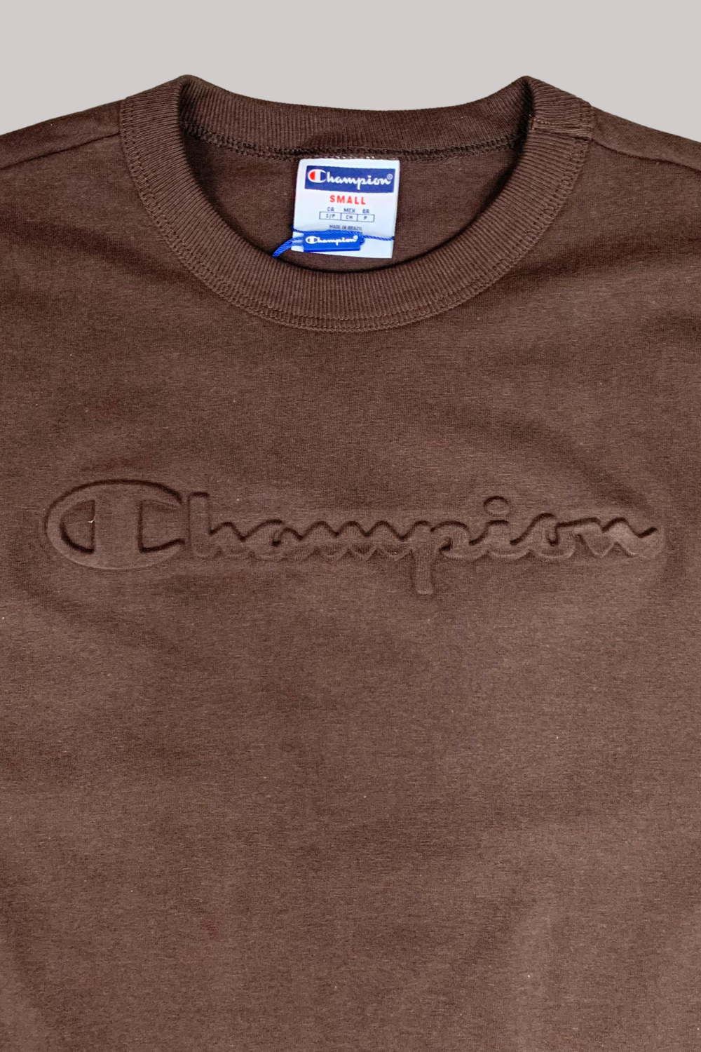 CAMISETA CHAMPION EMBOSSING MALHÃO