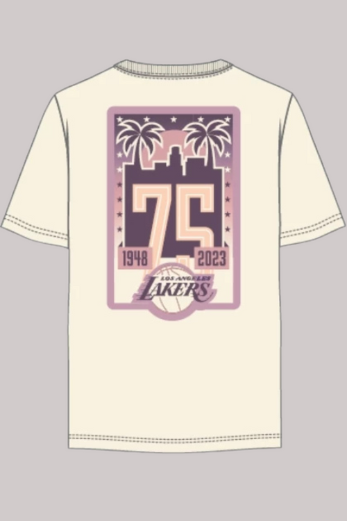CAMISETA NEW ERA REGULAR NBA LOS ANGELES LAKERS SUNSET NBI25TSH003