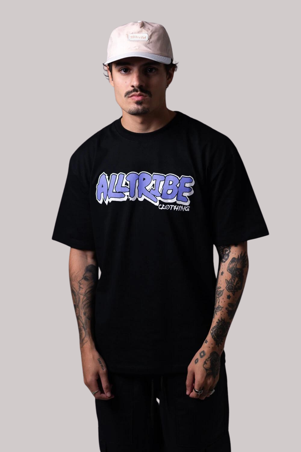 CAMISETA ALLTRIBE OVERSIZED PURPLE