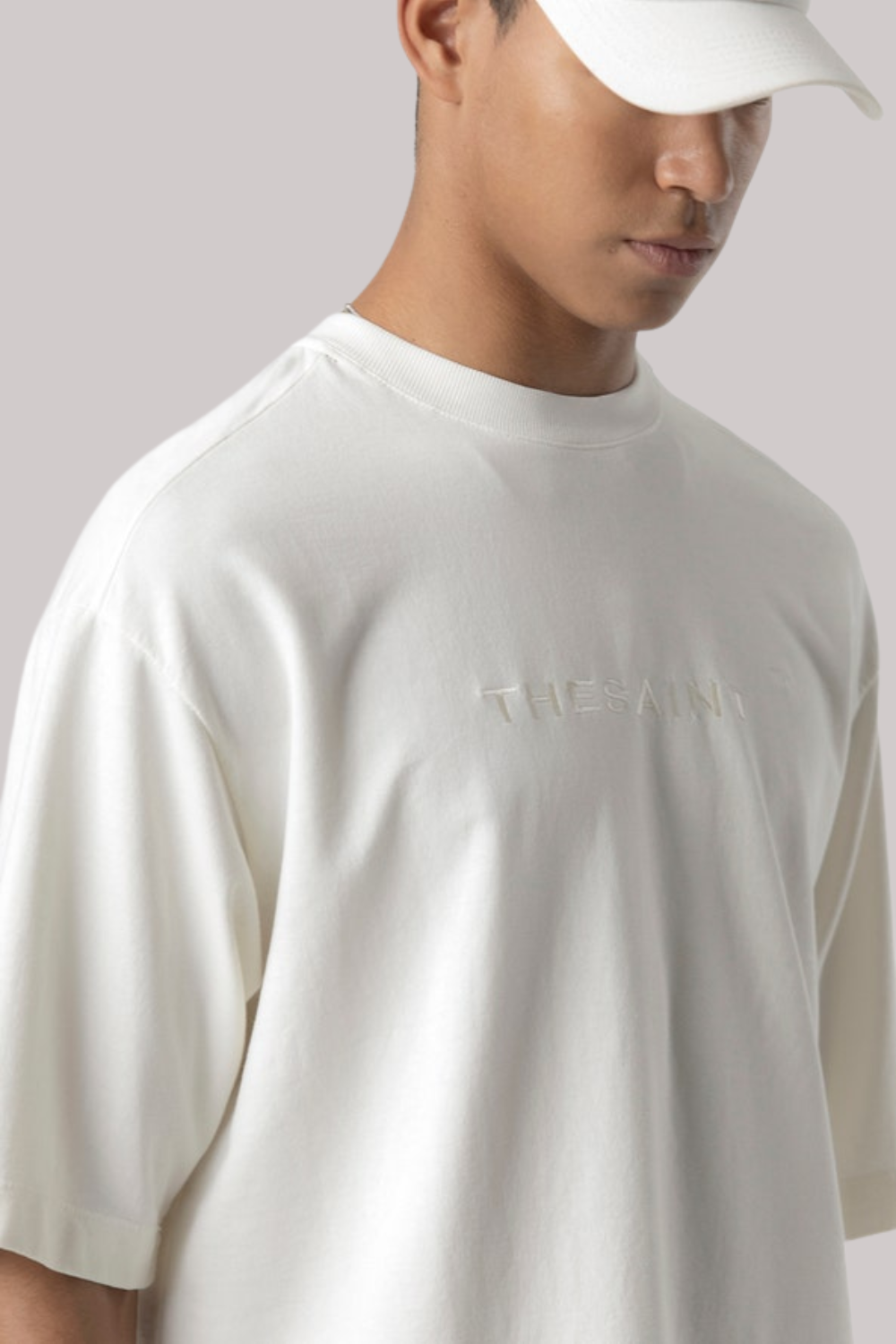 CAMISETA THE SAINT BASIC EMBROIDERY