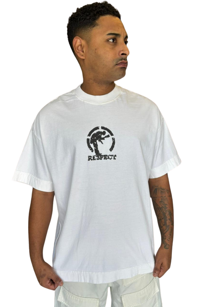 CAMISETA RESPECT OVERSIZED LOGO PEDRA TS-OVERLGPDR